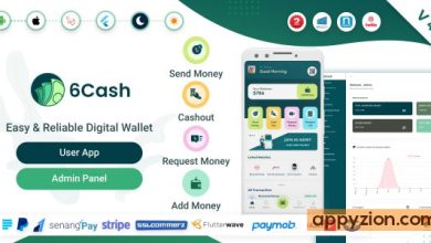 6Cash v4.3 - Digital Wallet Mobile App with Laravel Admin Panel - nulled